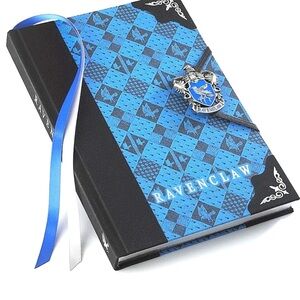 Warner Bros. Harry Potter HP Ravenclaw Blue/Black/Silver Hardcover Journal